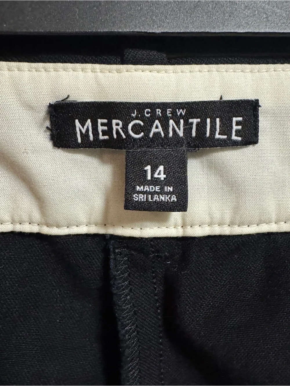 J.Crew Mercantile Black Pants - 14